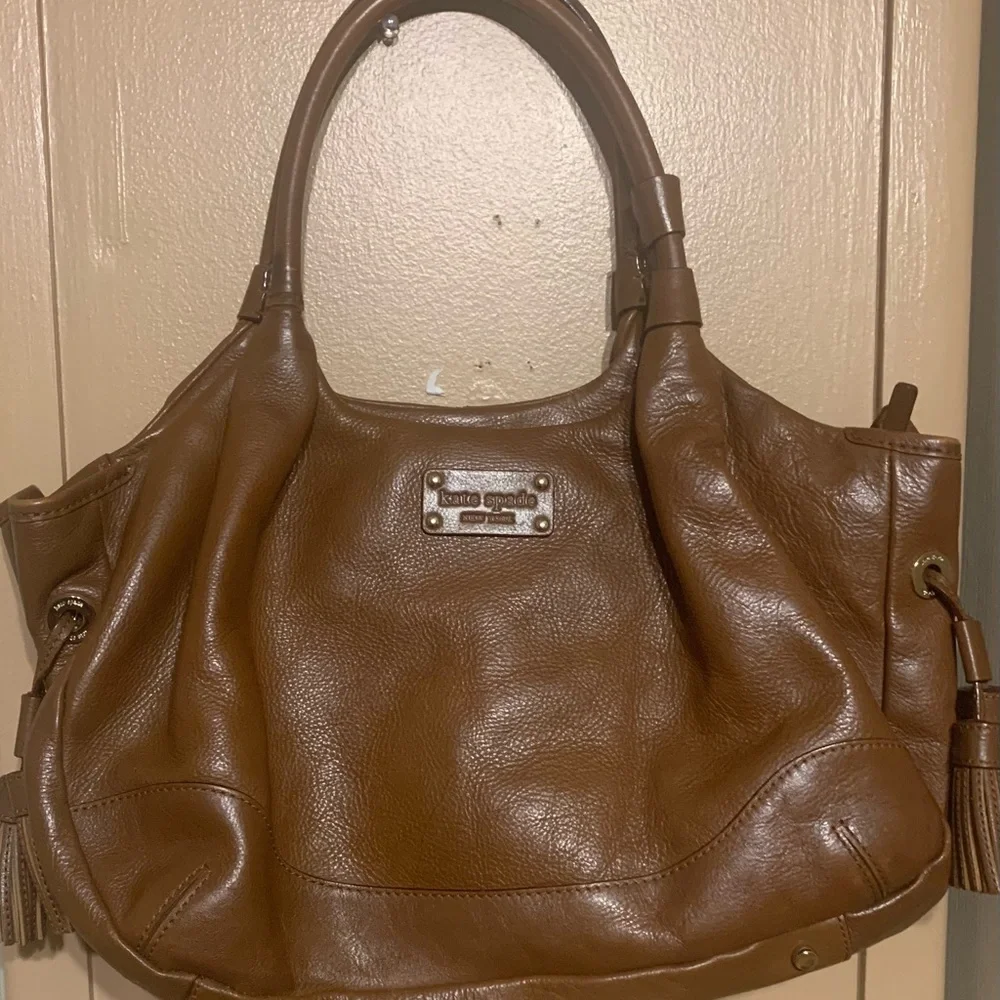 Kate Spade Berkshire Road Brown Leather Bag - Picture 11 of 15